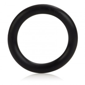 Чёрное эрекционное кольцо Black Rubber Ring